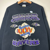 2001 Baltimore Ravens Super Bowl Champs Crewneck