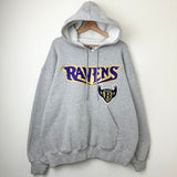 1990s Vintage Baltimore Ravens B-Shield Hoodie