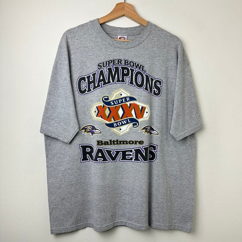 2001 Baltimore Ravens Super Bowl Champs Tee