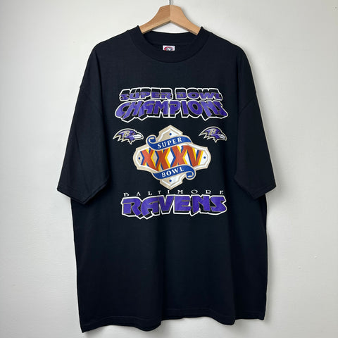 2001 Baltimore Ravens Super Bowl Tee