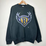 1996 Baltimore Ravens Old Logo Crewneck