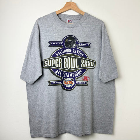 2001 Baltimore Ravens Super Bowl/AFC Champs Tee