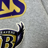 1990s Vintage Baltimore Ravens B-Shield Hoodie