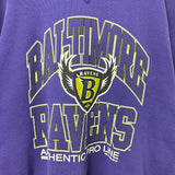 1996 Baltimore Ravens B-Shield Crewneck