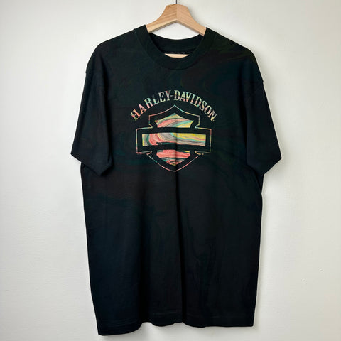 1995 Harley Davidson Marble Dyed Tee