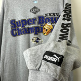 2001 Baltimore Ravens Super Bowl Champs Long Sleeve Tee