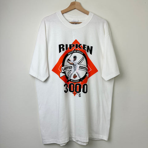 Vintage Y2K Cal Ripken Jr 3000th Hit Tee