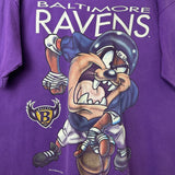 1996 Baltimore Ravens Tasmanian Devil Tee