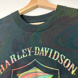 1995 Harley Davidson Marble Dyed Tee