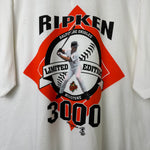 Vintage Y2K Cal Ripken Jr 3000th Hit Tee