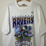 2001 Baltimore Ravens AFC Champs Ray Lewis Tee
