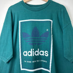 1990s Adidas Big Print Logo Tee