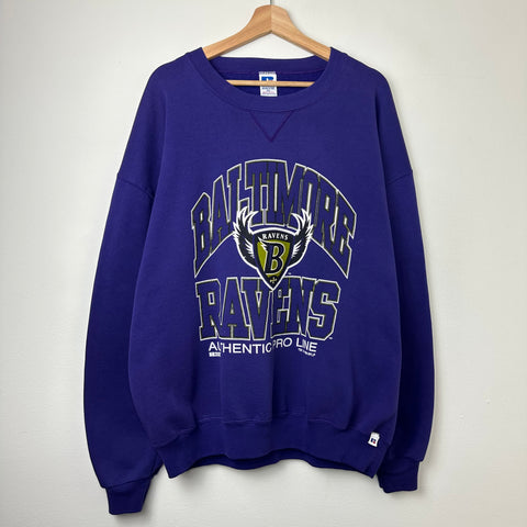 1996 Baltimore Ravens B-Shield Crewneck