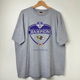 2001 Baltimore Ravens AFC Champions Tee
