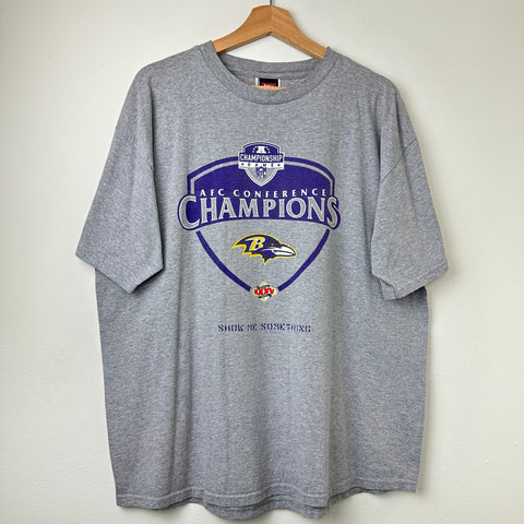 2001 Baltimore Ravens AFC Champions Tee