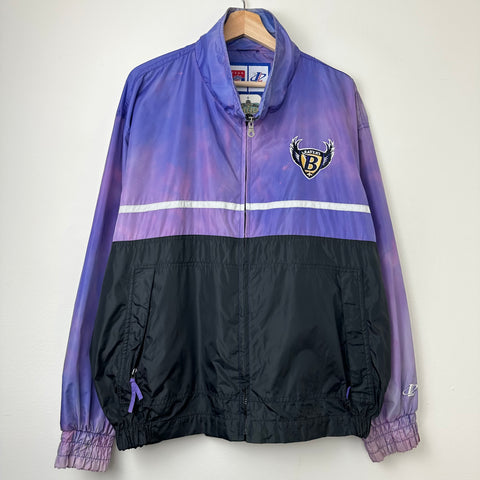 Vintage Baltimore Ravens B-Shield Windbreaker