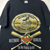 1998 Baltimore Orioles Wood Graphic Tee