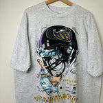 1996 Baltimore Ravens Inaugural Season Helmet Tee