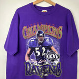 2001 Ravens Super Bowl Ray Lewis Tee