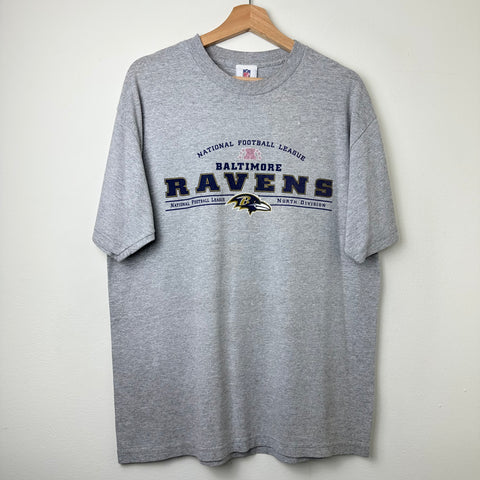 Vintage Y2K Baltimore Ravens Spell Out Tee