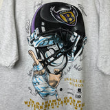 1996 Baltimore Ravens Inaugural Season Helmet Tee