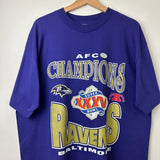 2001 Baltimore Ravens AFC Champs Tee