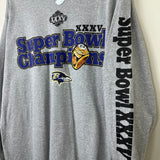 2001 Baltimore Ravens Super Bowl Champs Long Sleeve Tee