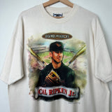 1995 Vintage Cal Ripken Jr Legends and Heroes Portrait Tee