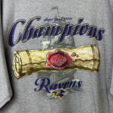 2001 Baltimore Ravens Super Bowl Scroll Tee