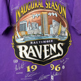 1996 Baltimore Ravens Inaugural Season Tee