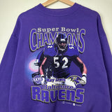 2001 Baltimore Ravens Ray Lewis Super Bowl Crewneck