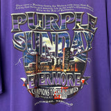 2001 Baltimore Ravens Purple Sunday Tee
