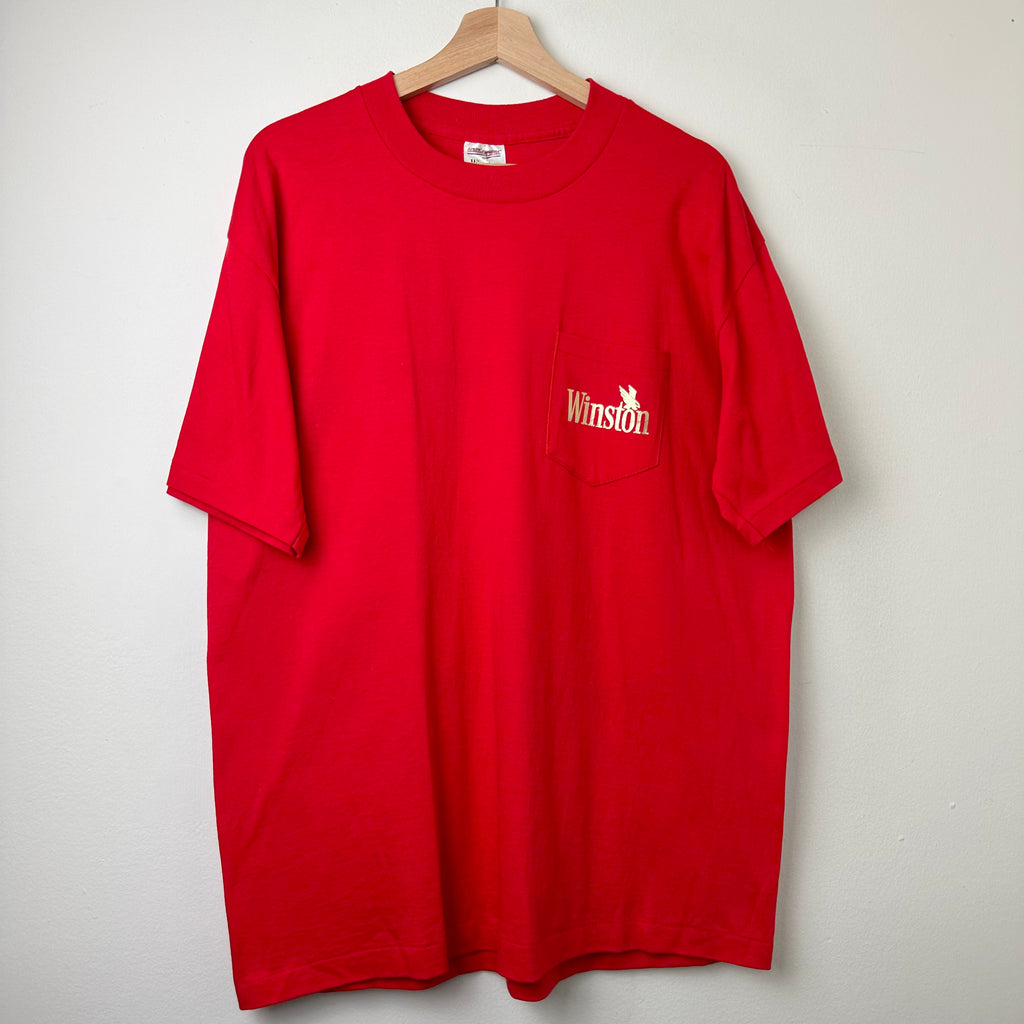 winston cigarettes shirt 1990s Winston Cigarettes Promo Tee – New Geezer winston cigarettes shirt 1990s Winston Cigarettes Promo Tee – New Geezer