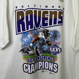 2001 Baltimore Ravens AFC Champs Ray Lewis Tee
