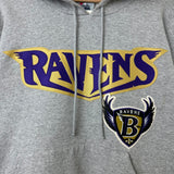 1990s Vintage Baltimore Ravens B-Shield Hoodie