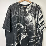 1992 Wolf All Over Print Tee