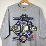 2001 Baltimore Ravens Super Bowl/AFC Champs Tee