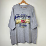 2001 Baltimore Ravens Super Bowl Scroll Tee