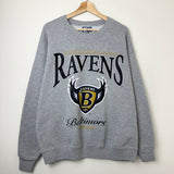 1996 Baltimore Ravens B-Shield Crewneck