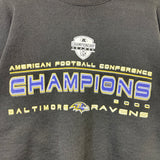 2000 Baltimore Ravens AFC Champions Tee