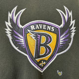 1996 Baltimore Ravens Old Logo Crewneck