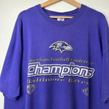 2001 Baltimore Ravens AFC Champs Tee