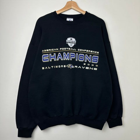 2000 Baltimore Ravens AFC Champions Tee