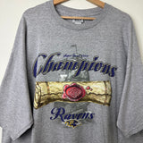 2001 Baltimore Ravens Super Bowl Scroll Tee