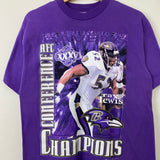 2001 Vintage Baltimore Ravens Ray Lewis Tee