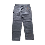 Y2K Vintage Carhartt Double Knee Pants Grey 38X32