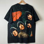 1990s The Beatles Rubber Soul All Over Print Tee