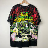 1992 Vintage Led Zeppelin House Of The Holy All Over Print Band Tee