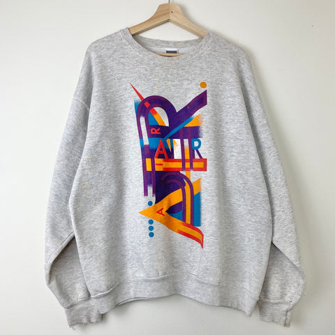 1990s Vintage Nike Air Big Logo Crewneck