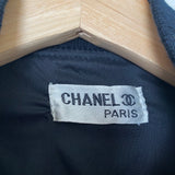 1980s Vintage Chanel Chain Bomber Jacket